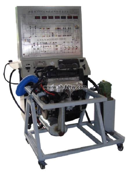 桑塔納3000AYJ電控發(fā)動機(jī)拆裝運(yùn)行實訓(xùn)臺