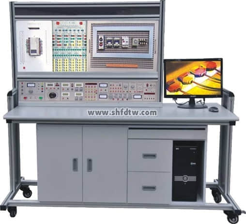 電工·模電·數(shù)電·電拖·單片機(jī)·PLC·傳感器技術(shù)綜合實(shí)訓(xùn)考核裝置